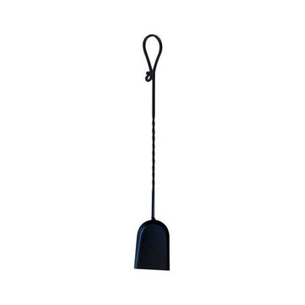 Dare2Decor 15510 Black Twisted Steel Fireplace Shovel DA160370